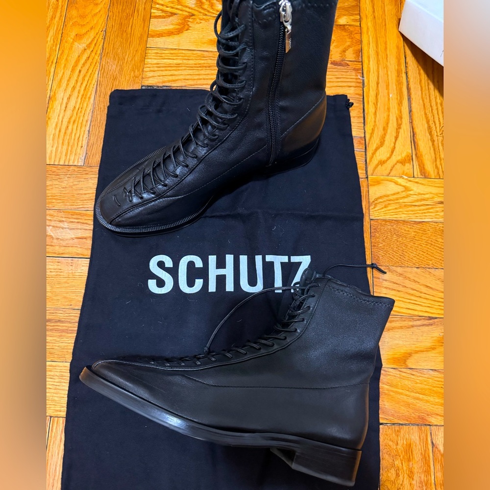 Black boots